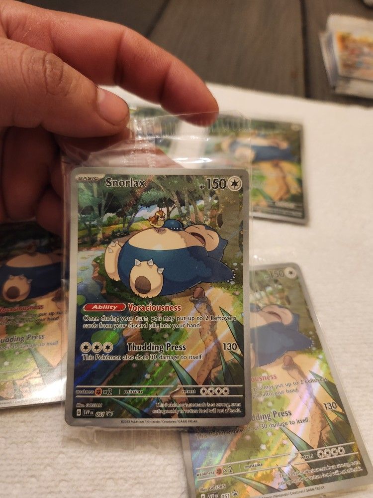 Snorlax Promo 051 $5 cards for 40