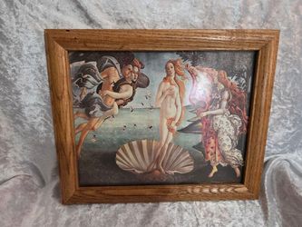 Framed Birth of Venus Botticelli Renaissance Art Print
