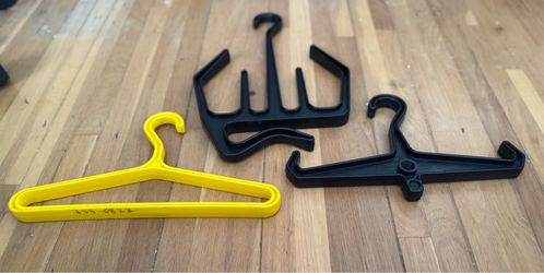 Scuba dive gear hangers, heavy duty