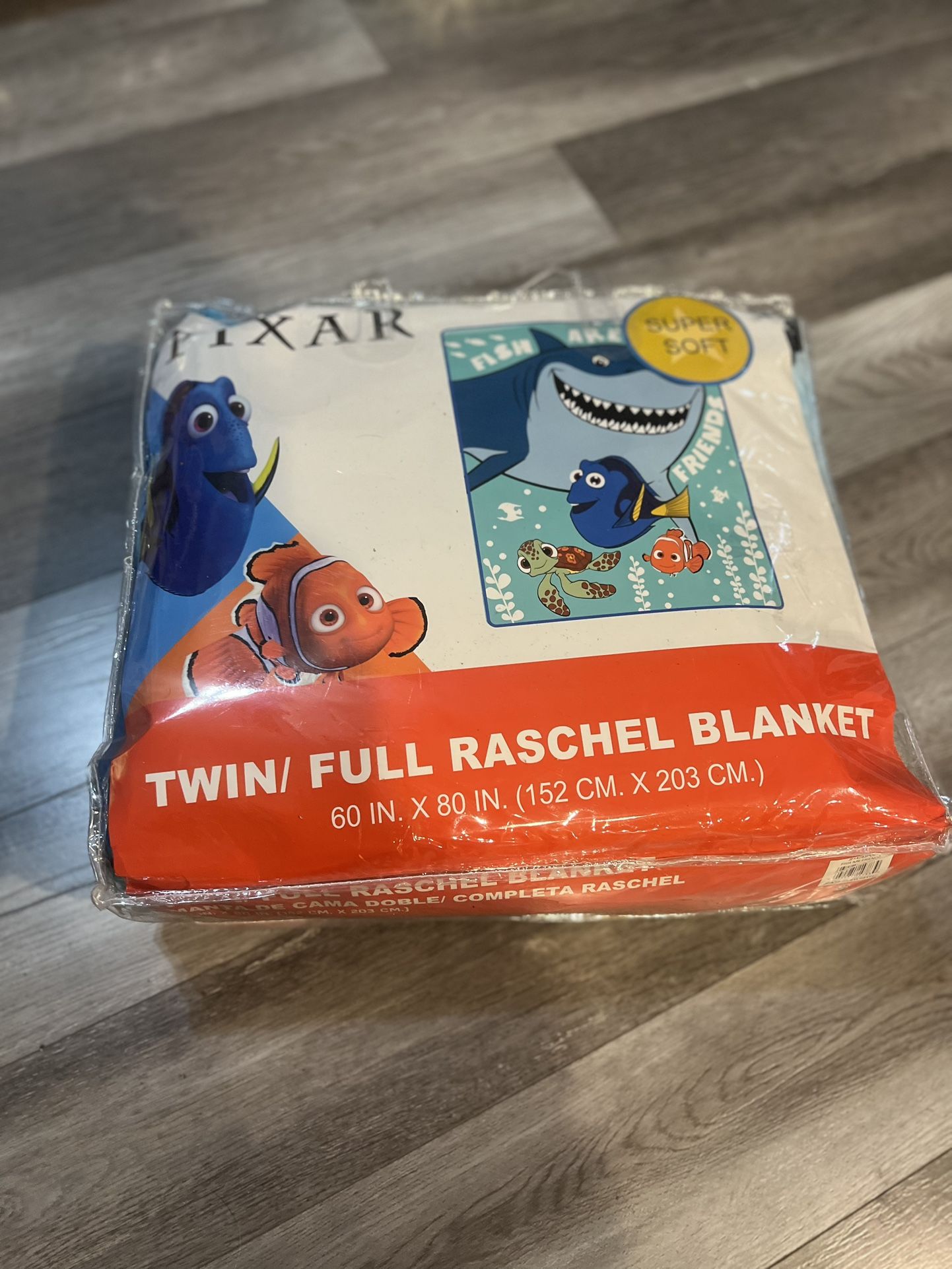 Finding Nemo Twin Blanket 70inx80in