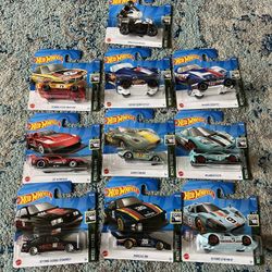 Short Card Hot Wheels Race Cars