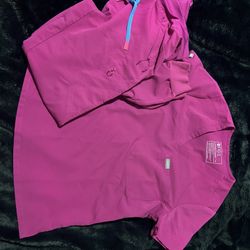 FIGS Scrub Set Magenta/Pink