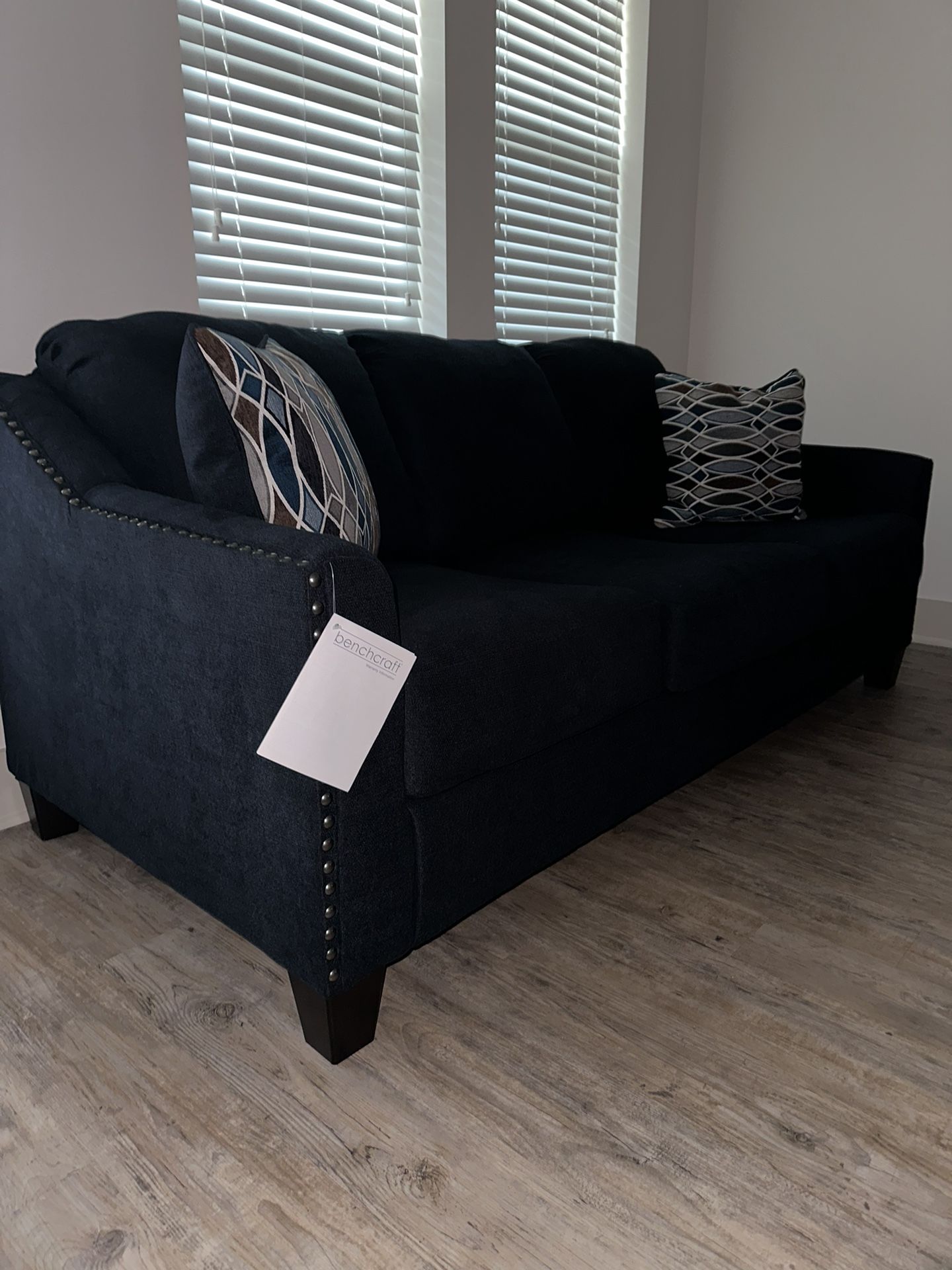 Brand new Blue sofa and loveseat 