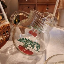 Charming Vintage Juice Pitcher 1960s 