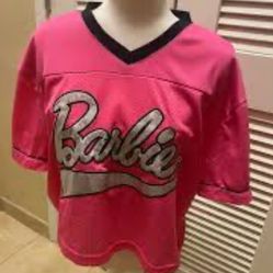 🩷🖤Barbie Jersey Size Large Like New 