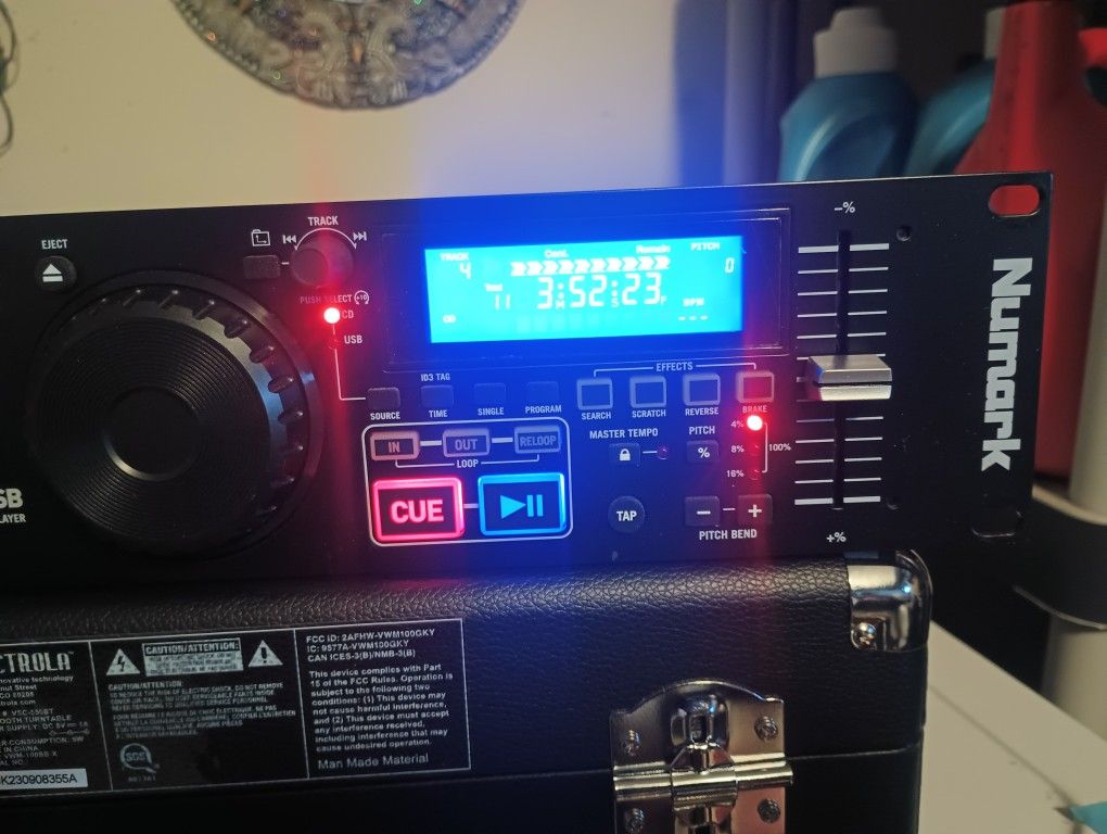 numark cd player mp3 usb