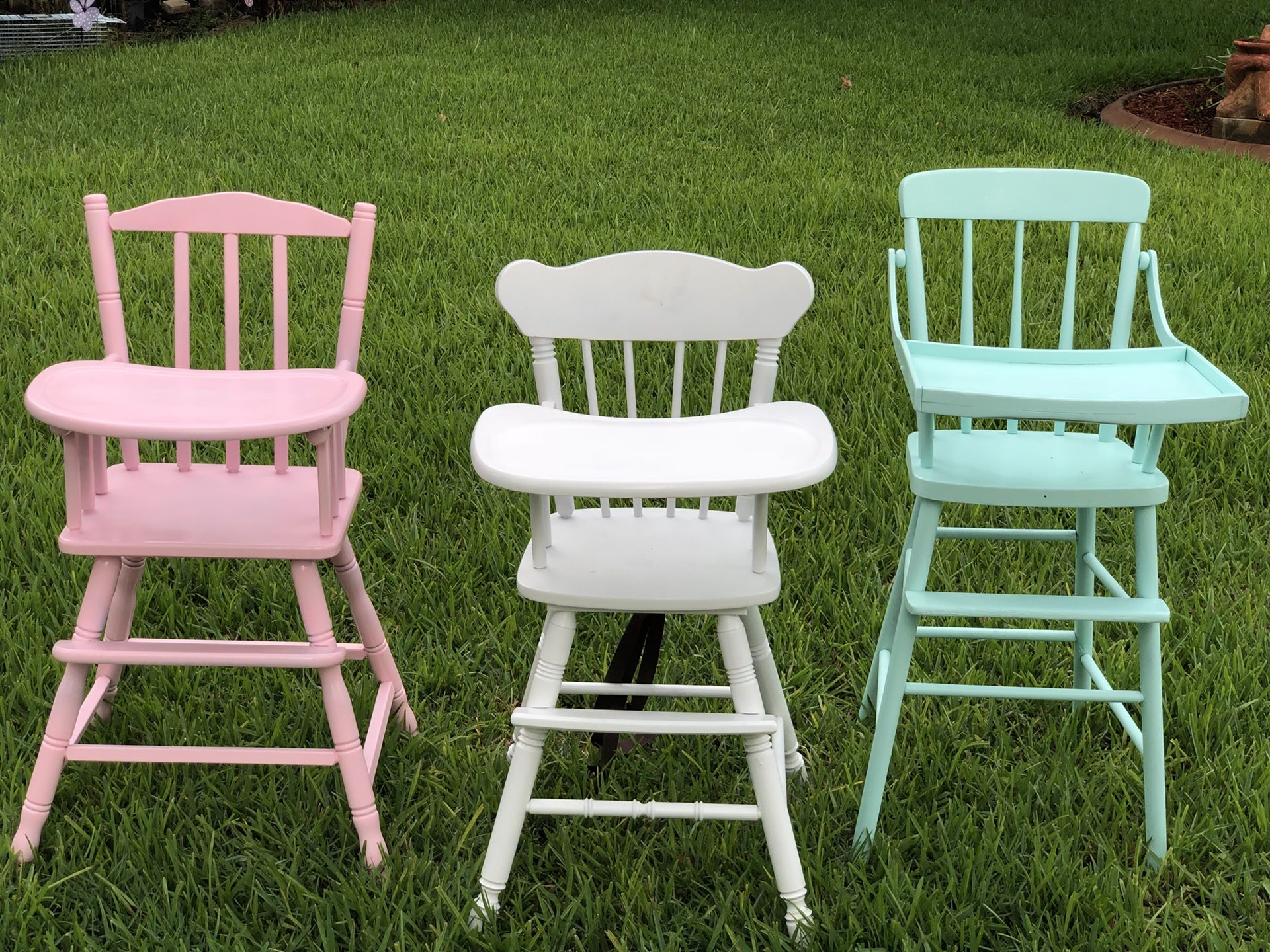Vintage High Chair Party Rentals