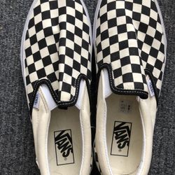 Checkered Vans