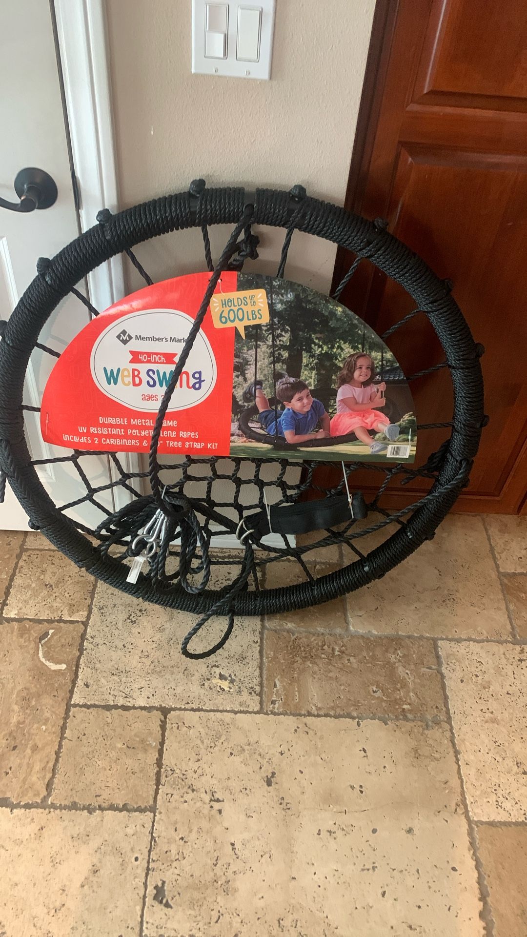 New Heavy Duty Web Swing Holds Up To 600lbs