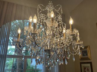 Schonbek 36inch Crystal Chandelier