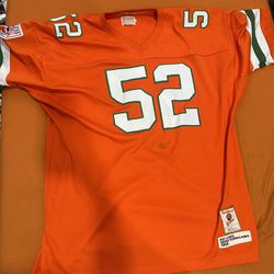 Ray Lewis Miami #52 Jersey