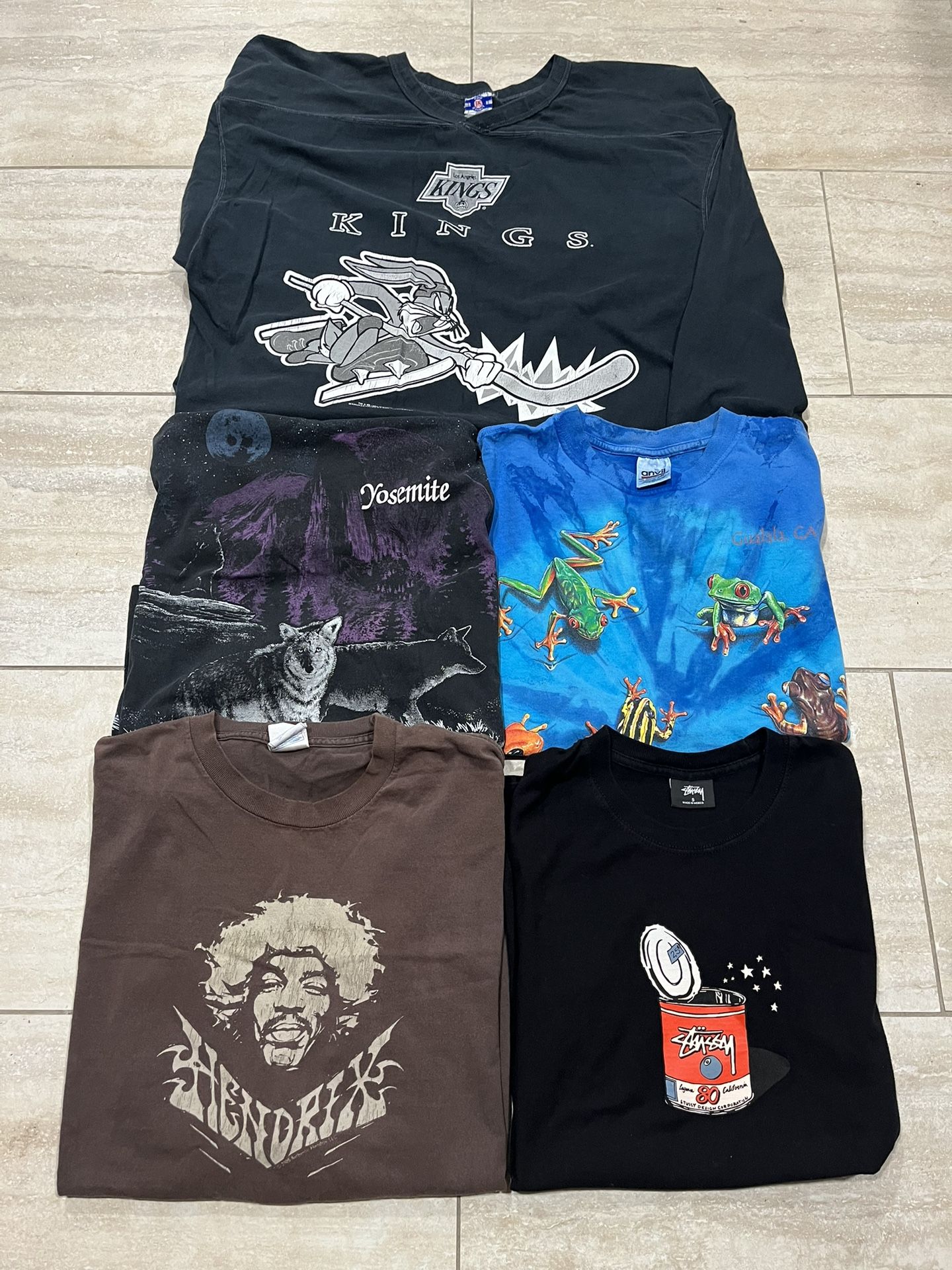 NEED GONE! VINTAGE MENS TEE LOT!!!!