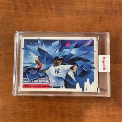 2021 Topps Project 70 Mariano Rivera (by Artist, Mikael B.)