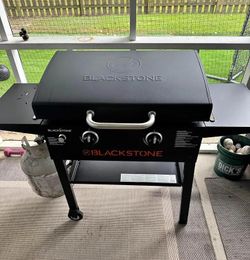 Black stone grill -Delivery available