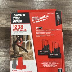 Milwaukee  Battery Pack 6. 0Ah (2-Pack)