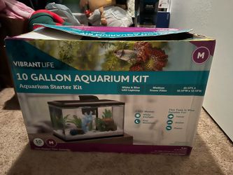 Brand new aquarium starter kit