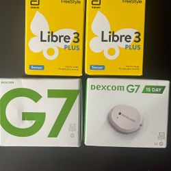 CGM patches Libre&Dexcom