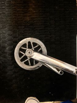 Fitbikeco chrome blunt cranks