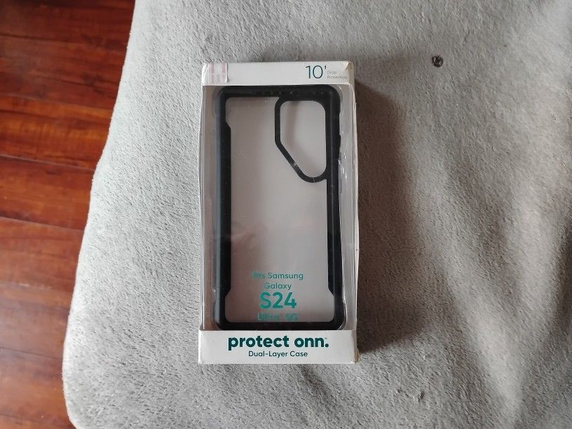 Onn Dual-Layer Case For Samsung Galaxy S24 Ultra 5G