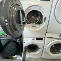 Samsung 24” Washer And Electric Dryer Set In White 