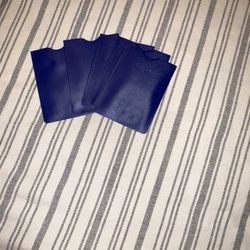 5 Plastic Gift Card Holders