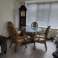 Grand Father Clock / Antique Livingroom Set