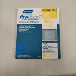 180 Fine Grit Sand Paper