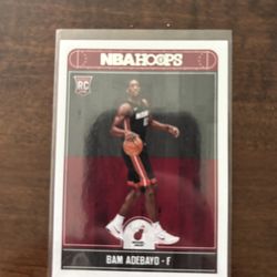 2017-18 Panini NBA Hoops - #264 Bam Adebayo (RC)
