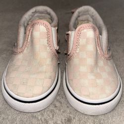 Pink Checkered Vans 