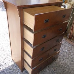 Solid Wood Dresser 