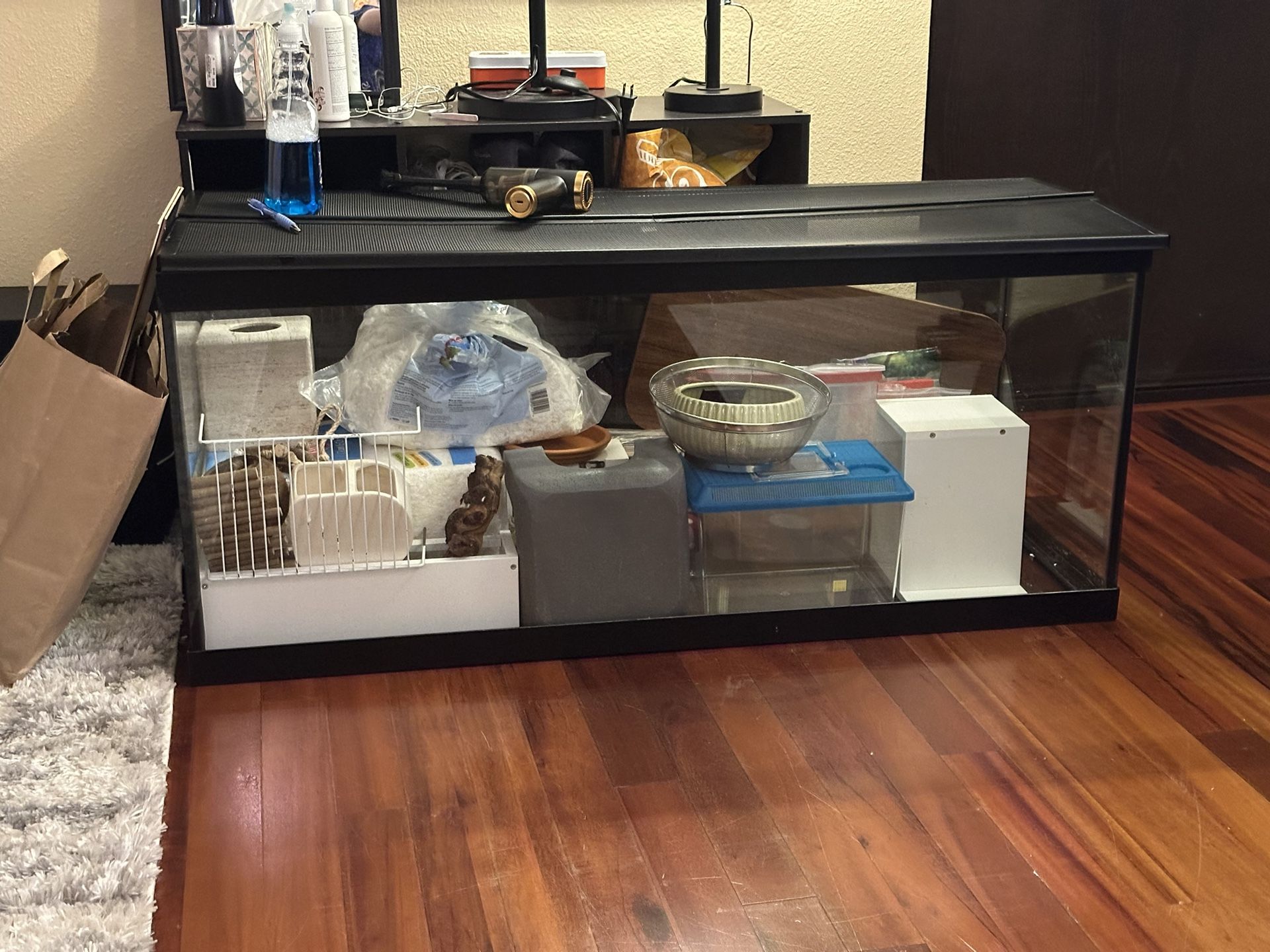 75g Aquarium w/ Hamster Supplies