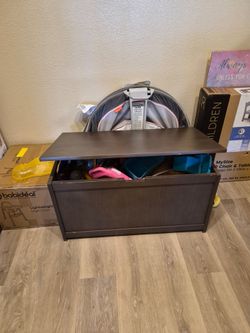 Wooden Toy Box