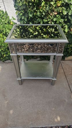 Used Silver Night Stand