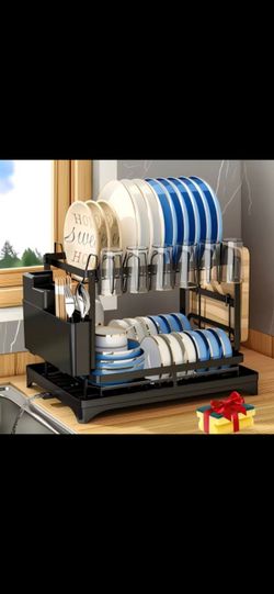 2-Tier Dish Drying Rack