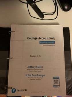 College accounting 14 edition paper