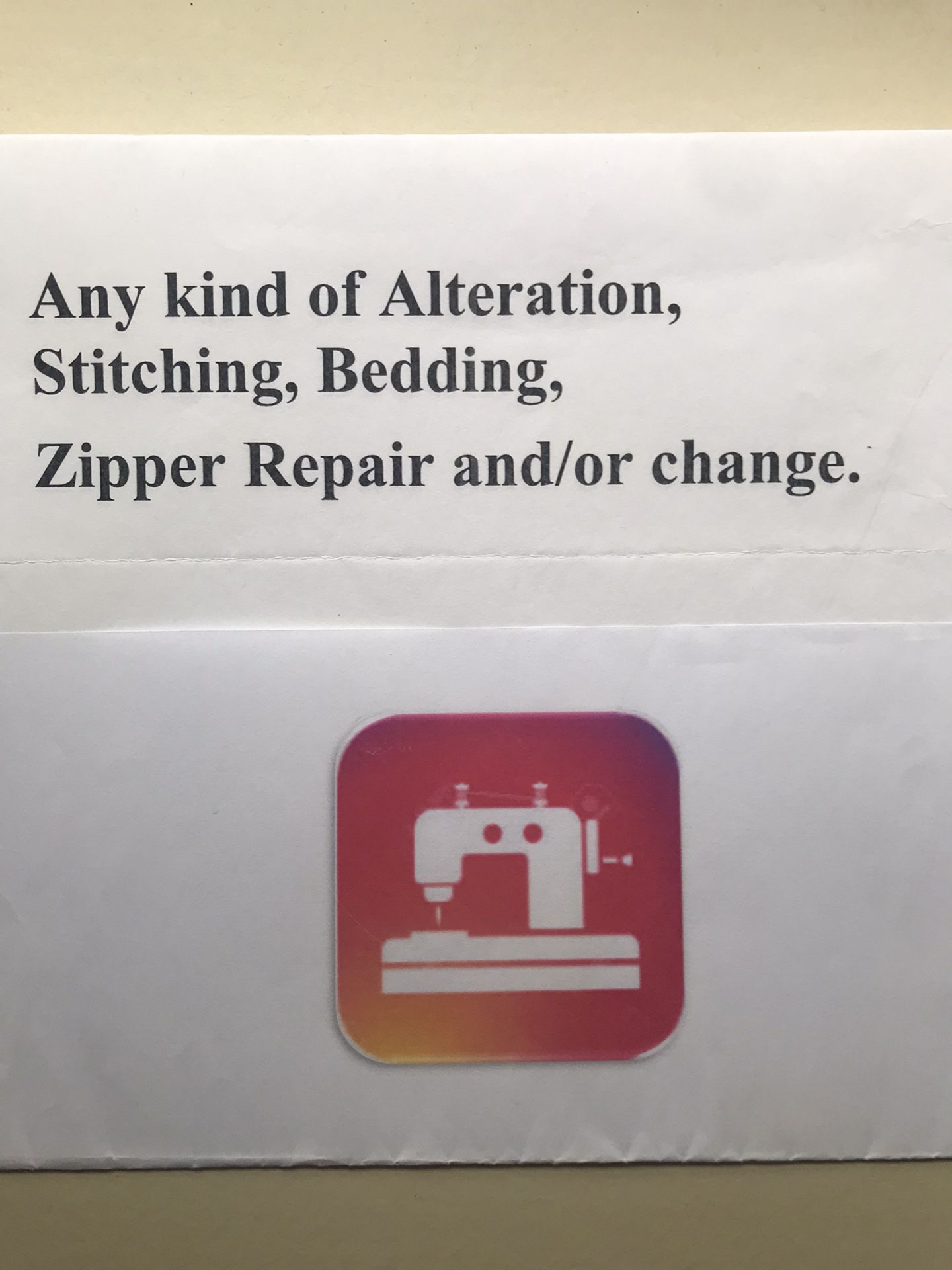 Alteration Service
