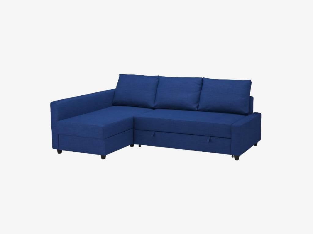 Sleeper Sectional, Blue, Perfect Condition, IKEA