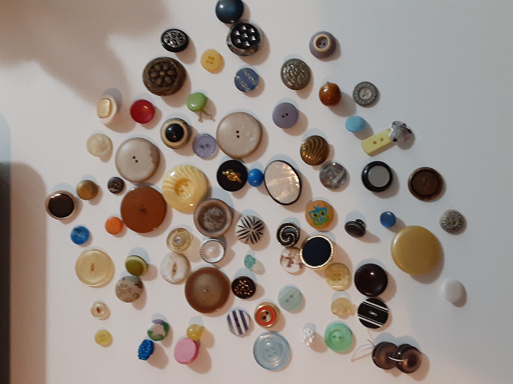 Antique buttons collection