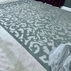 My Texas House Blue Rug 13 ft X 9ft