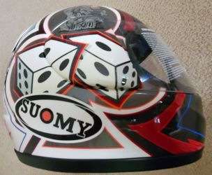 Brand New Rare Suomy Motorcycle Helmet Collectors Edition Never Worn / Tried On Size L XL XXL