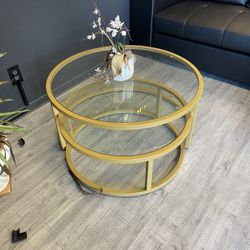 Gold Coffee Table