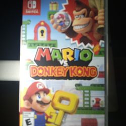 Nintendo Switch Mario VS Donkey Kong 