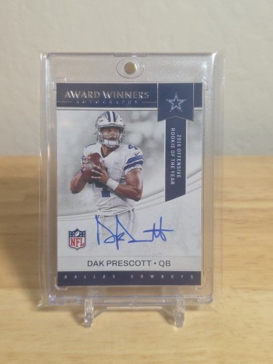 Dak Prescott Award Winner Auto
