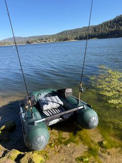 Intex fishing float tube / pontoon hybrid