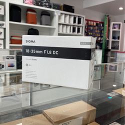 Sigma 18-35 For Canon 