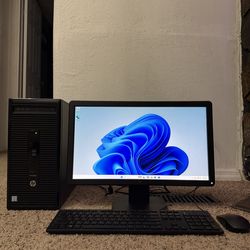 i3 HP ProDesk Desktop Computer System SSD HD