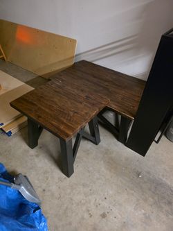 Matching Coffee And Side Table