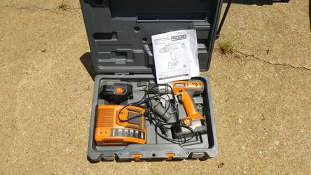 Ridgid 14.4V drill