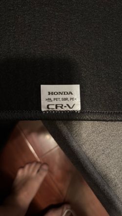 Brand new car mats for a Honda CRV 2026