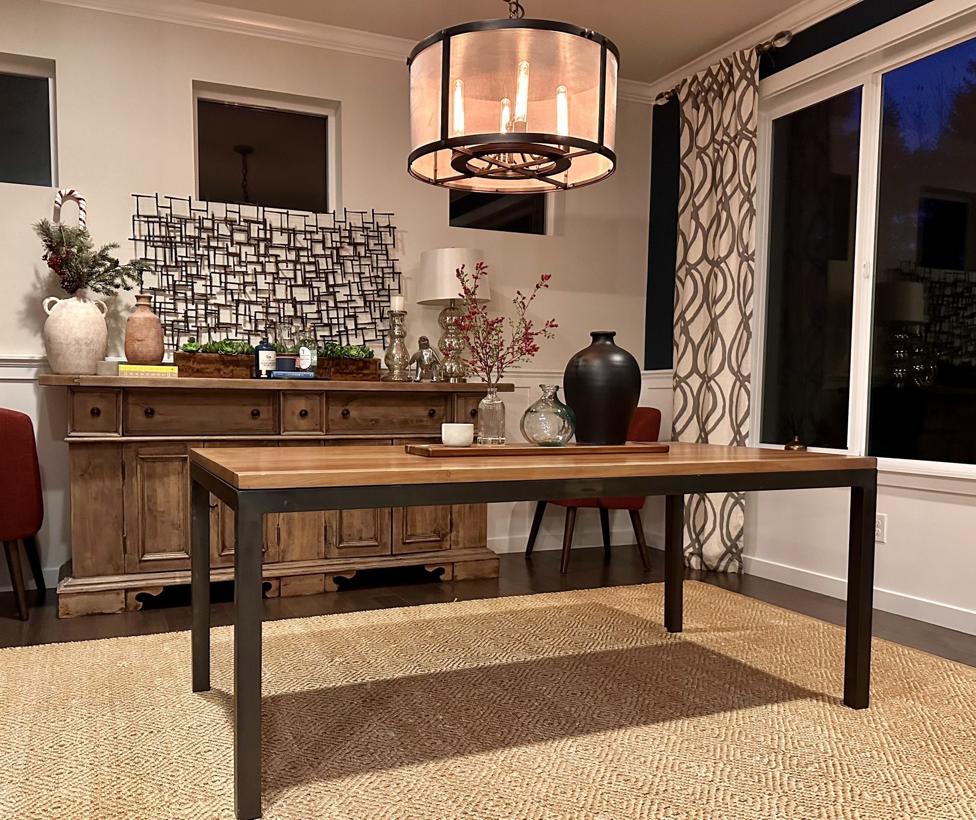 Room & Board Cherry Parsons Table